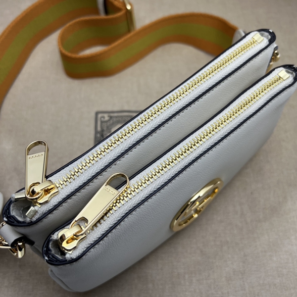 グッチバッグ角部分ディテール